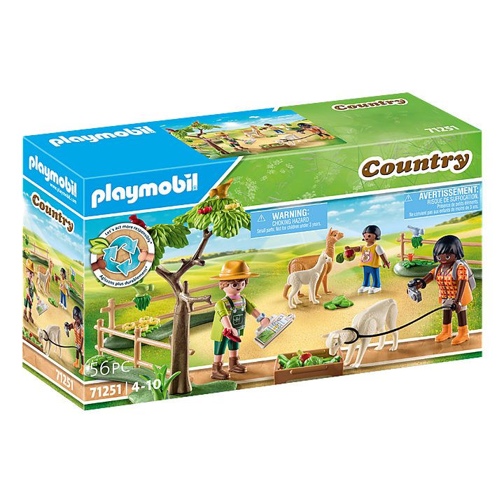 Playmobil country paseo con alpaca (71251)