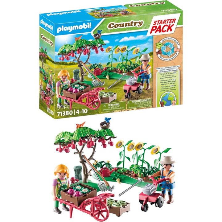 Pack inicial Playmobil horta (71380)