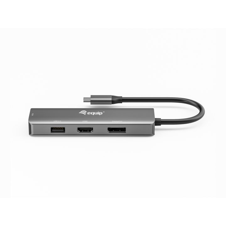 Equip USB-C to HDMI/DisplayPort/VGA/USB Adapter