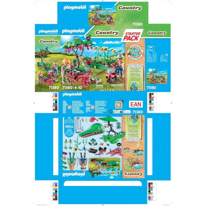 Playmobil starter pack vegetable garden (71380)