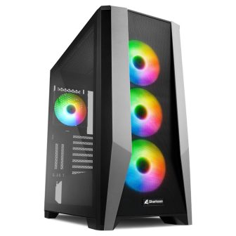 Sharkoon ELITE SHARK TG7M RGB Negro (4044951035069)