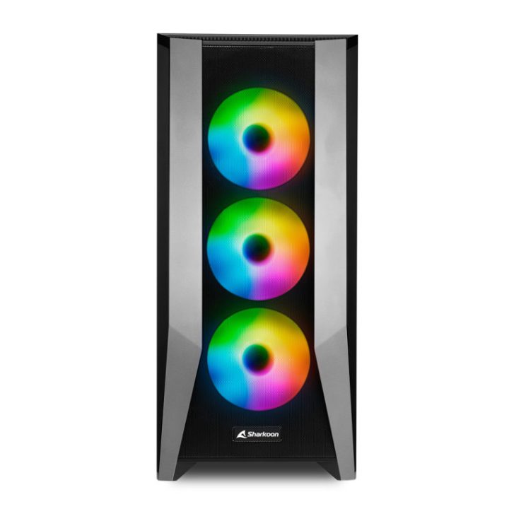 Sharkoon ELITE SHARK TG7M RGB Black (4044951035069)