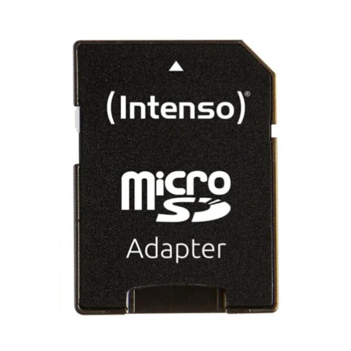 Tarjeta memoria micro SD Intenso 128GB CL10 + adaptador SD (3413491)