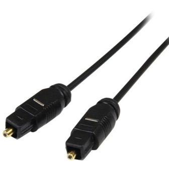 StarTech.com Cable 4,5m TosLink Audio Digital Óptico SPDIF Delgado -…