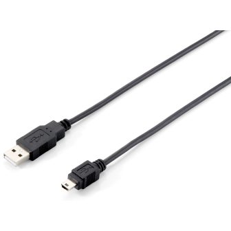 Equip 128521 USB 2.0 Cable A to Mini-B, M/M, 1.8 m