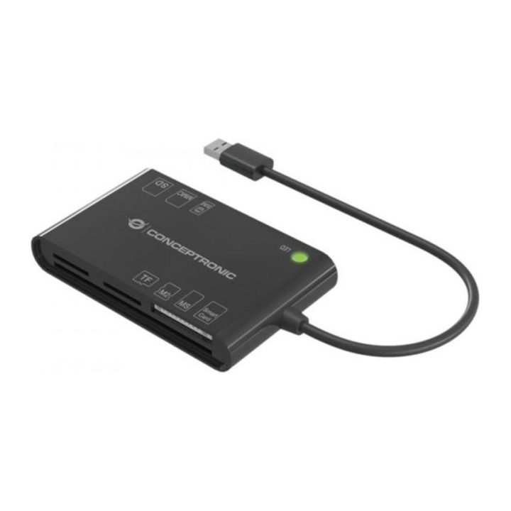 Conceptronic BIAN10B USB 3.2 Gen 1 (3.1 Gen 1) Type-A/Type-C Card…