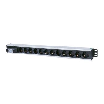 Intellinet 711449 Power Distribution Unit (PDU) 12 AC Outlets Black…