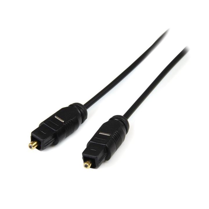 StarTech.com 4.5m Slim TosLink Digital Optical Audio SPDIF Cable -…