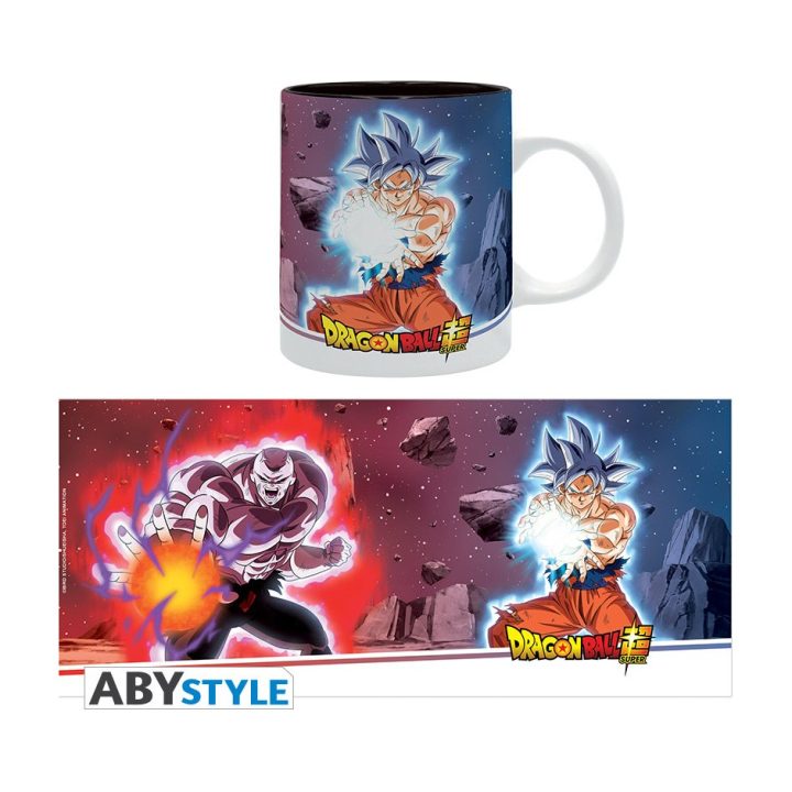 Caneca Abystyle Dragon Ball Goku Ultra Instinto vs Jiren (ABYMUG665)