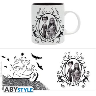 Taza Abystyle la novia cadaver victor & emily 320 ml (ABYMUG819)