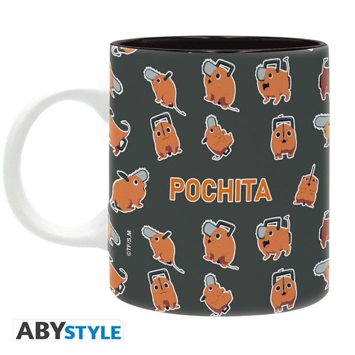 Caneca Abystyle chainsaw man pochita 320 ml (ABYMUGA380)