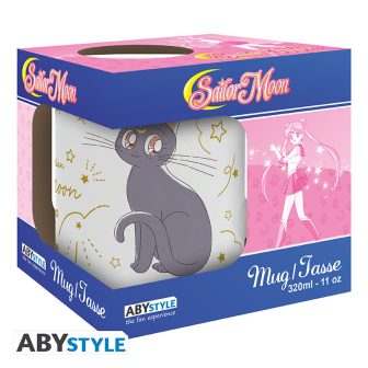 Caneca Abystyle Sailor Moon Luna-Luna & Artemis Cats (ABYMUGA750)