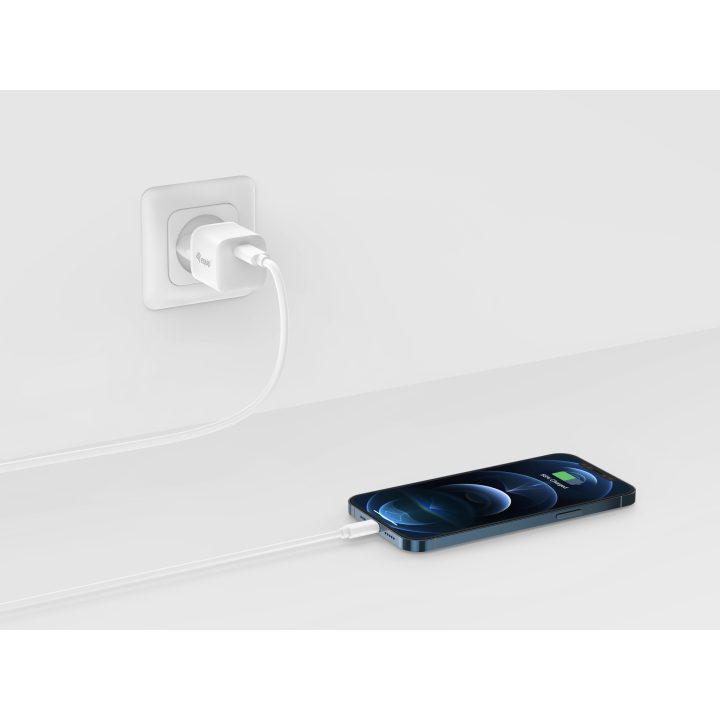 Equip 245520 Smartphone, Tablet Mobile Device Charger, White AC Indoor