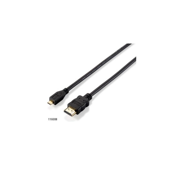 Equip 119308 Cable HDMI 1.4 a Micro HDMI, 2,0 m, 4K/30 Hz