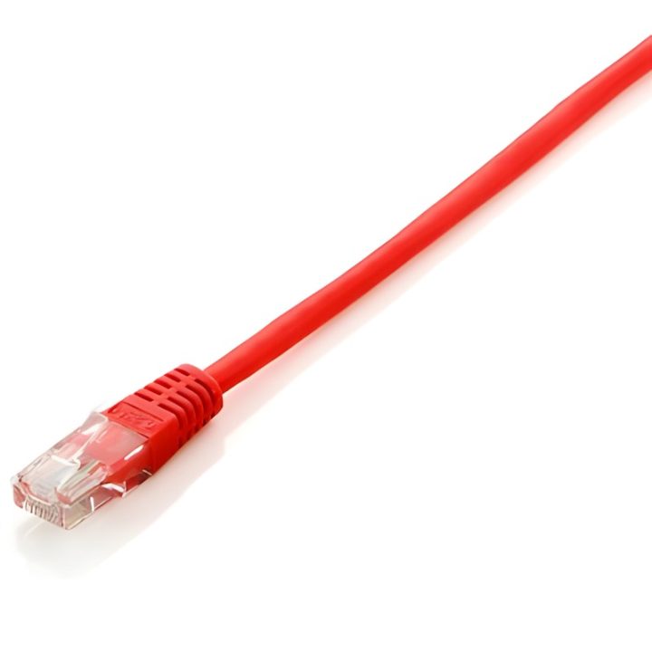 Equip 625423 Red Cable Red 0.25 m Cat6 U/UTP (UTP) Around