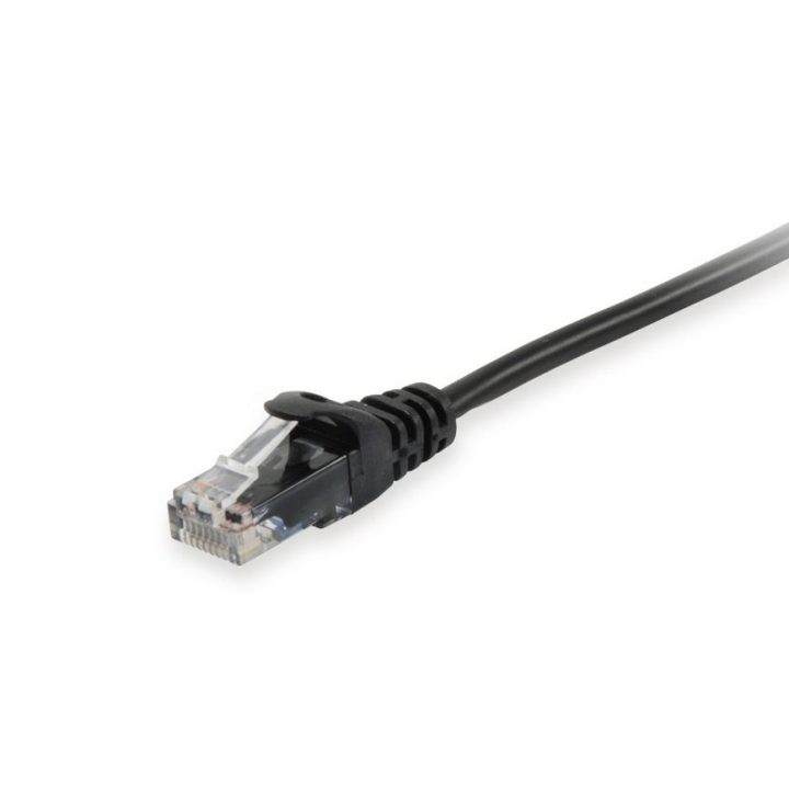 Equip 603056 cable de red Negro 7,5 m Cat6a U/UTP (UTP) Alrededor