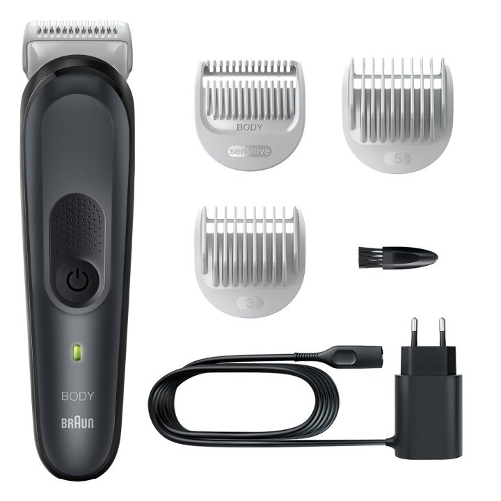 Braun BG3350 Black, Nickel-Metal Hydride (NiMH) Gray
