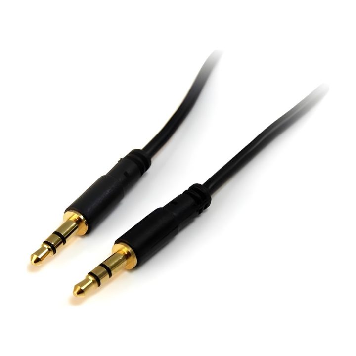 StarTech.com Slim 91cm Stereo Audio Cable Mini Jack 3.5mm - Male to…