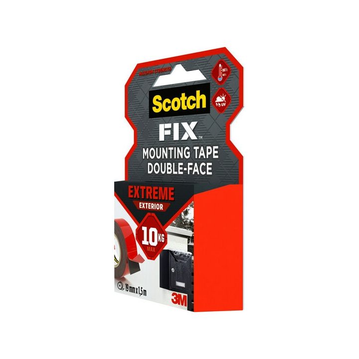 Scotch Rollo cinta de montaje doble cara extreme exteriores 19mm x…