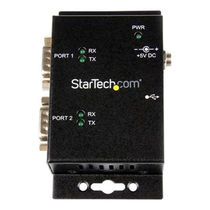 StarTech.com Concentrador Hub Industrial de 2 Portas Série Serial…