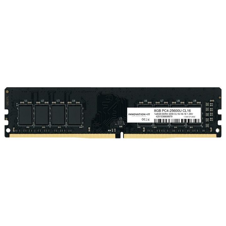 Innovation IT DDR4 8GB RAM Memory UDIMM 3200 (115865)