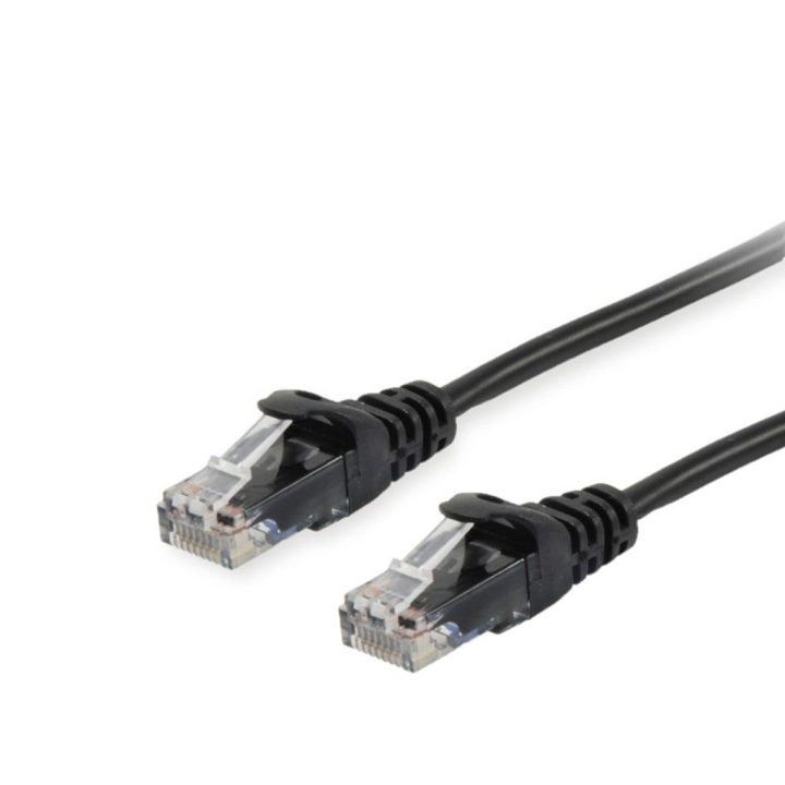 Equip 625459 Network Cable Black 20 m Cat6 U/UTP (UTP) Round