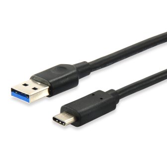 Equip 12834107 Cable USB 3.2 Gen1 C a A, M/M, 1.0m, 5Gbps, Negro