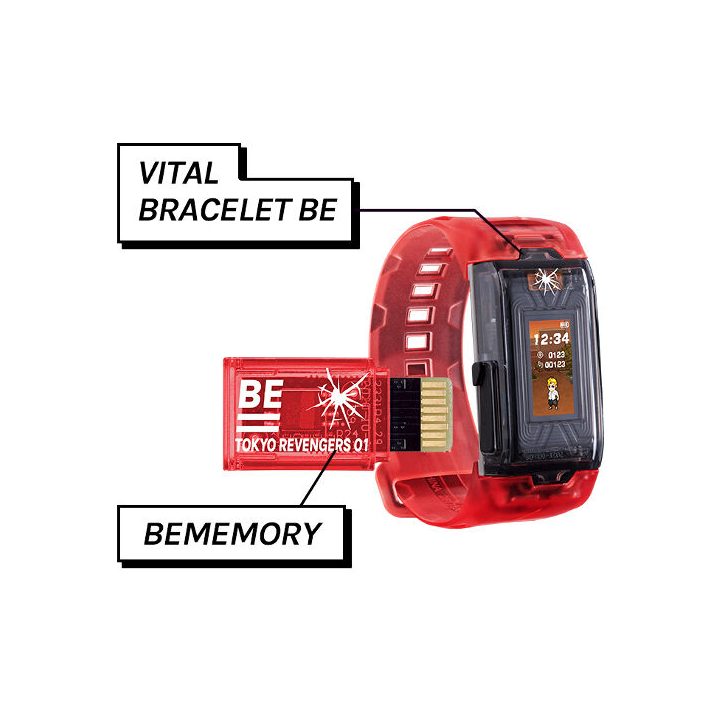Bandai Red Vital Bracelet Bandai Tokyo Revengers (NT87232)