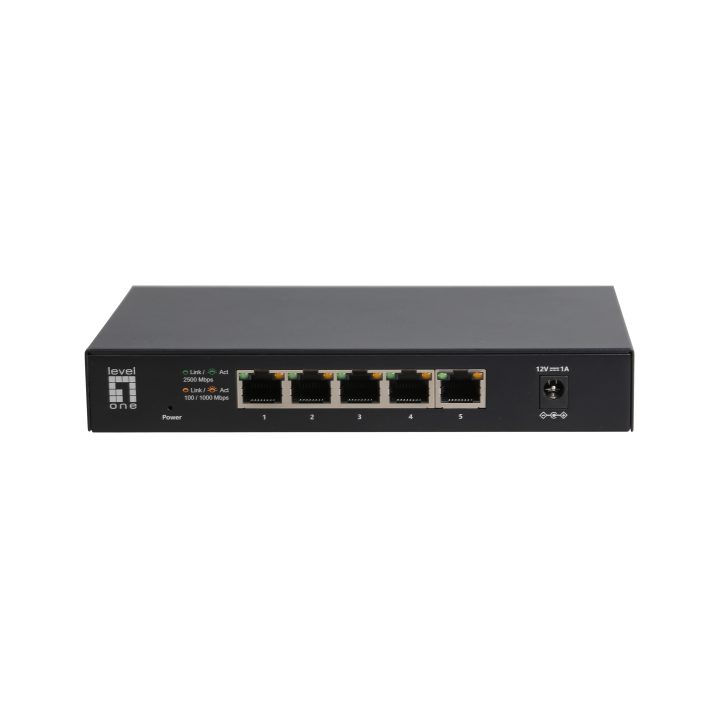 LevelOne GEU-0525 switch não gerido 2.5G Ethernet (100/1000/2500)…