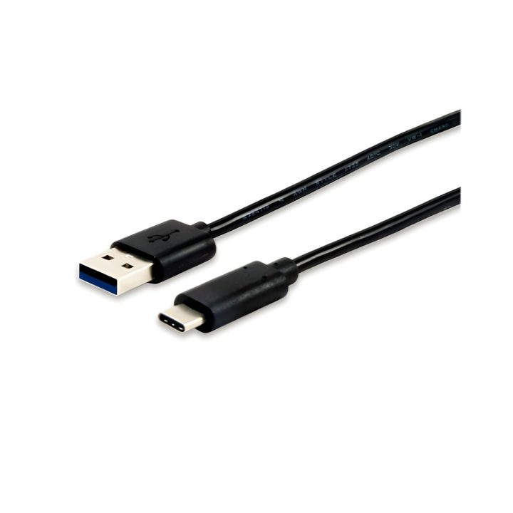 Equip 12834107 Cabo USB 3.2 Gen1 C para A, M/M, 1.0m, 5Gbps, Preto