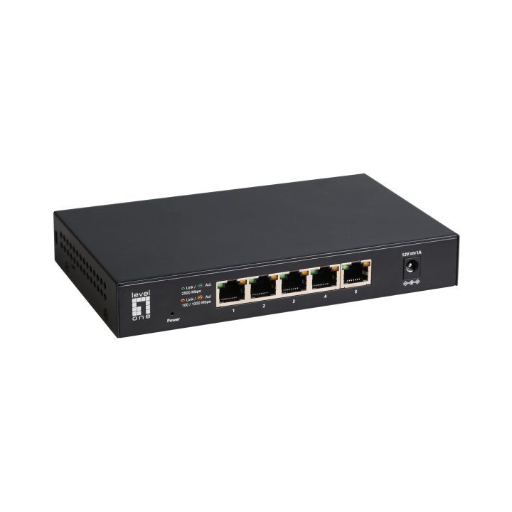 LevelOne GEU-0525 switch No administrado 2.5G Ethernet…