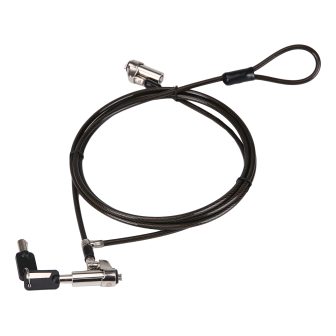 Conceptronic CUSTODIO02BNTM cable antirrobo Negro 1,8 m