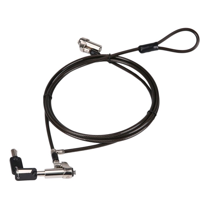 Conceptronic CUSTODIO02BNTM Anti-Theft Cable Black 1.8 m