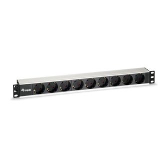 Equip 333292 unidade de distribuição de energia (PDU) 9 saídas AC 1U…