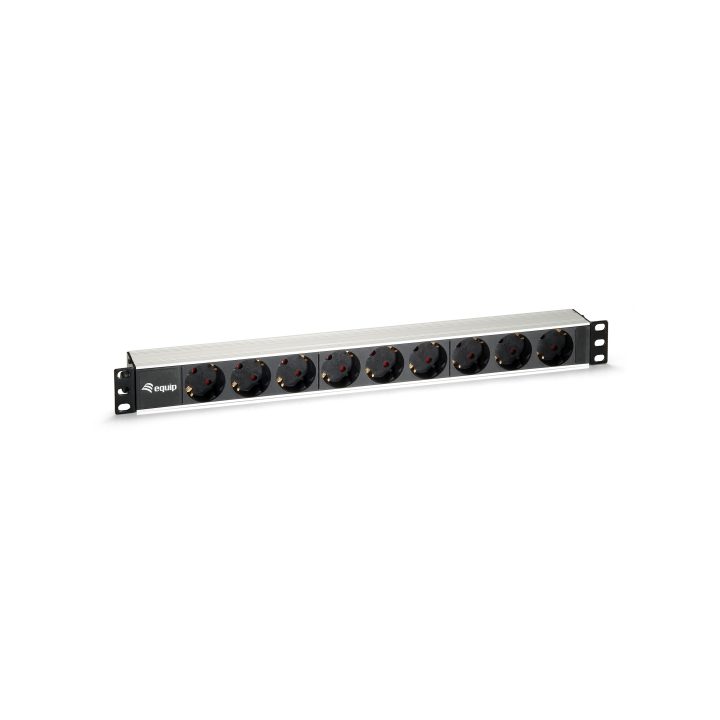 Equip 333292 Power Distribution Unit (PDU) 9 AC Outlets 1U Black…