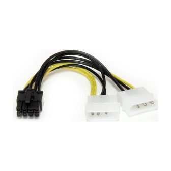 StarTech.com Cable de 15cm Adaptador de Alimentación de LP4 a PCI…