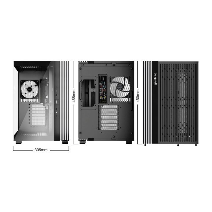 be quiet! LIGHT BASE 600 LX Black Midi Tower Black