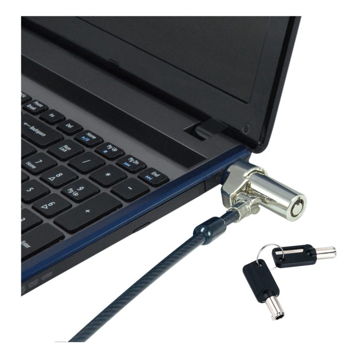 Conceptronic CUSTODIO02BNTM Anti-Theft Cable Black 1.8 m