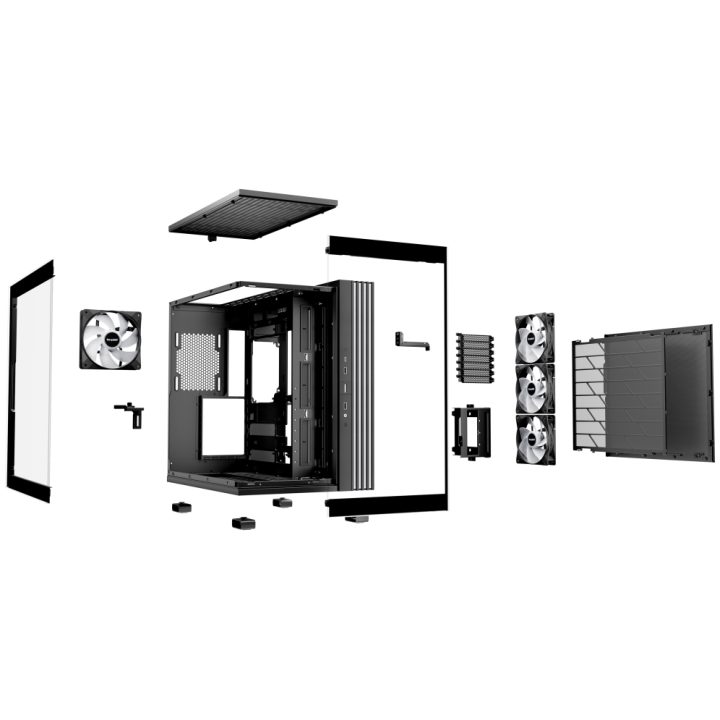 be quiet! LIGHT BASE 600 LX Black Midi Tower Black