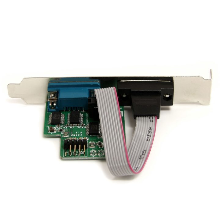 StarTech.com Internal Motherboard Bracket Adapter USB to 2 Serial…