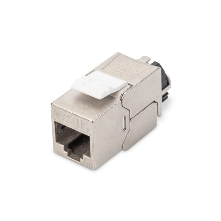 DIGITUS Módulo Keystone CAT 6A - apantallado - Plata - Rj-45 - 19 g -…