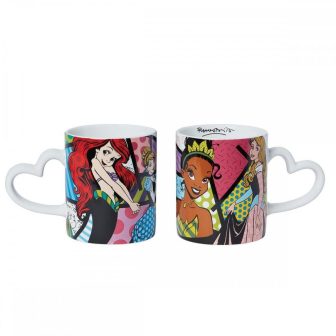 Enesco Disney Princess Ariel - Cinderella, Tiana and Aurora Mug…