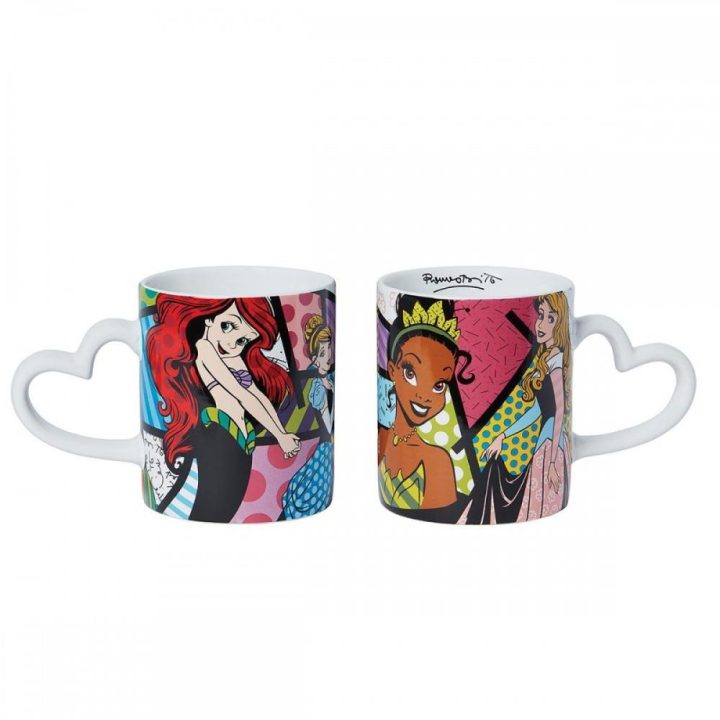 Caneca Enesco Disney Princesas Ariel - Cinderela-Tiana e Aurora…