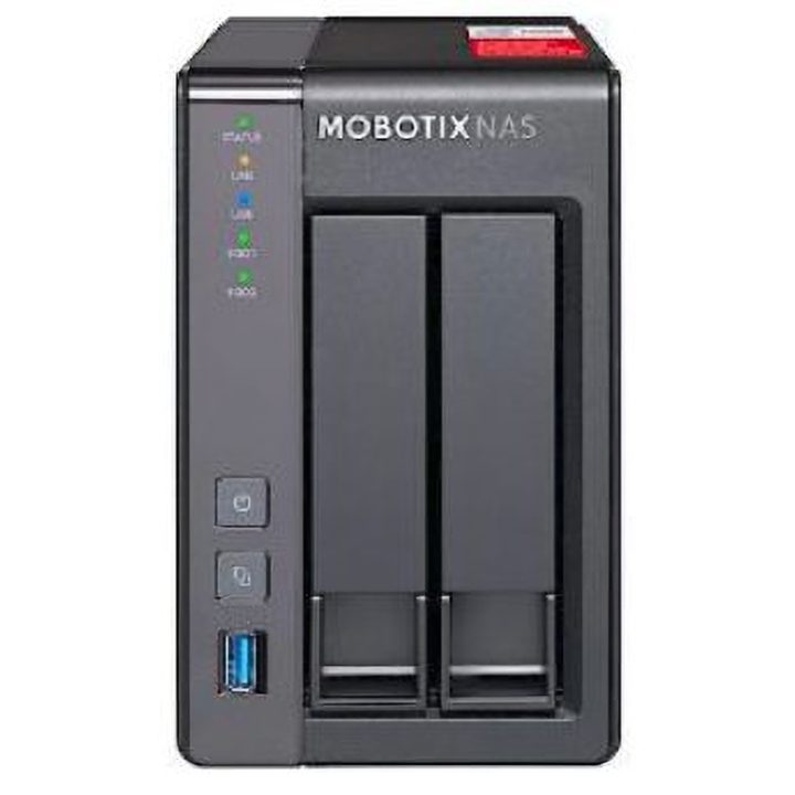 Mobotix NAS 2-bay/8 canais (NAS-251g) (p/n:mx-s-NAS2A-8)