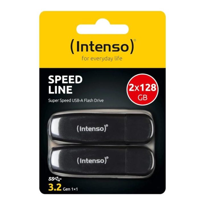 Intenso 3533495 USB Flash Drive 3.2 Speed 128GB 2-Pack