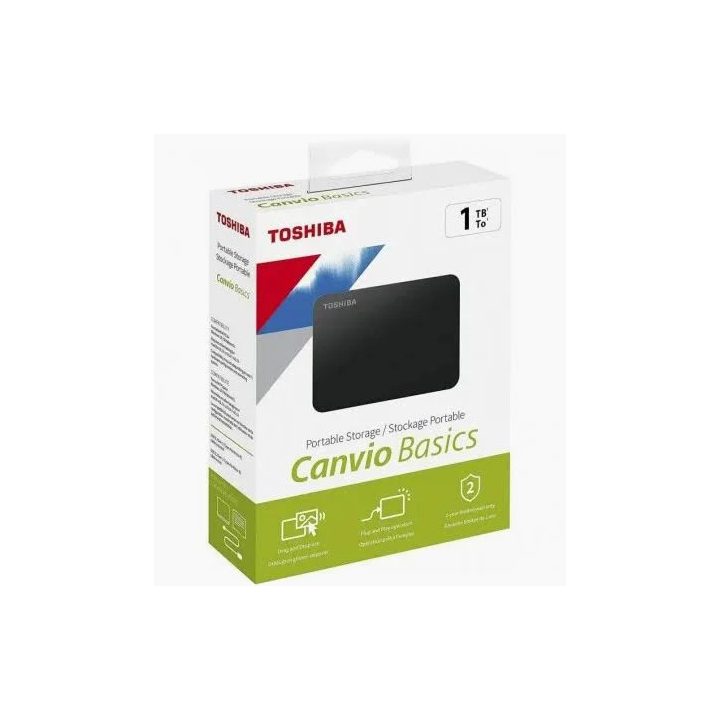 Disco rígido externo HDD Toshiba 1TB Canvio Basics 2,5 polegadas USB…