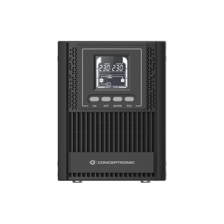 Conceptronic ZEUS52E1K Uninterruptible Power Supply (UPS) Double…