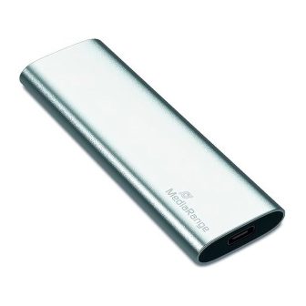 Disco duro ext SSD 240GB Mediarange MR1101 portable silver