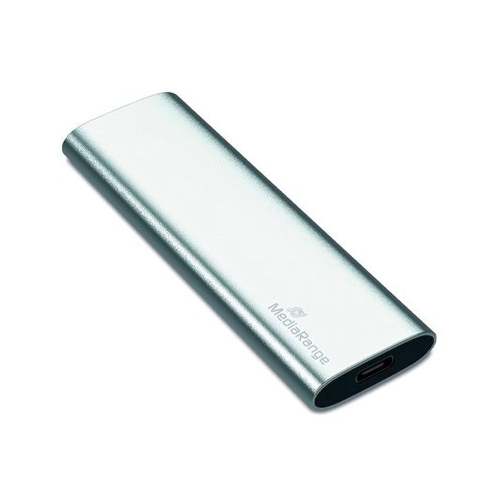 Disco externo SSD 240GB Mediarange MR1101 portátil prata