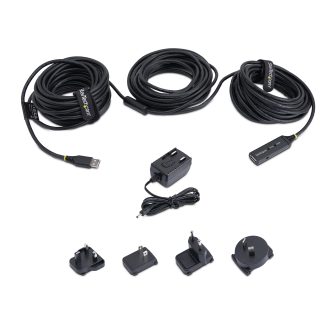 StarTech.com 15m Active Amplified USB 2.0 Extension Cable - USB A…